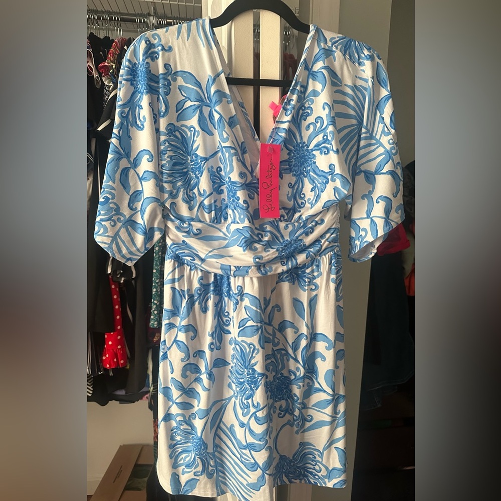 NWT Lilly Pulitzer Parigi Romper Size Medium